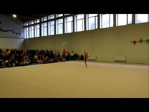 ანამარია გაიხარაშვილი - მხატვრული ტანვარჯიში - შეჯიბრი 2018