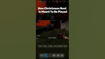 This Rust Christmas update is TO EASY 💀 #rust #christmas #rustgame #rustpvp #rustclips  #shorts