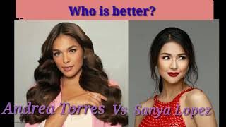 Sanya Lopez Vs Andrea Torres | Who is better | Sino Bet mo | Mas Sexy |