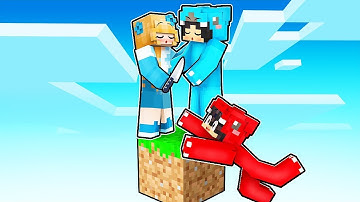 LOCKED on ONE MEGA BLOCK With CRAZY FAN GIRL!