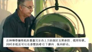 Ridgway BCT50/150VL Suspended Coil Taping Machine - with Chinese commentary