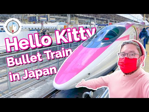 What It's Like Riding The Hello Kitty Shinkansen In Japan! | Japan Travel Vlog 2022