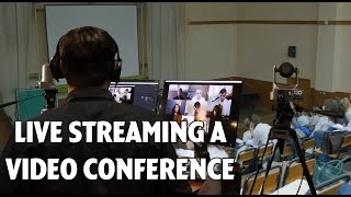 How to use Video Conferencing Software (Skype or Zoom) in Wirecast to host a live talk show
