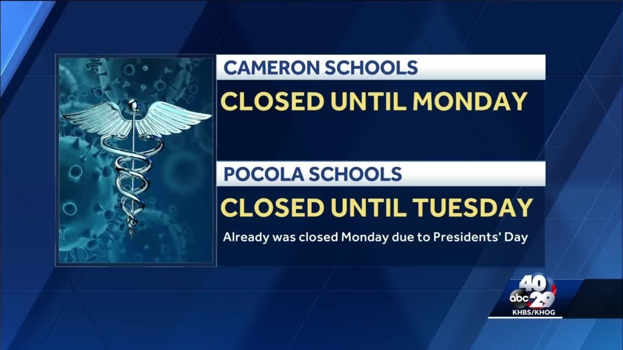 Pocola Schools closed for rest of week due to the flu - YouTube