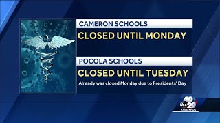Pocola Schools closed for rest of week due to the flu