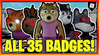 How to get ALL 35 BADGES + SKIN/MORPHS in ROLEPLAY CITY! || Roblox