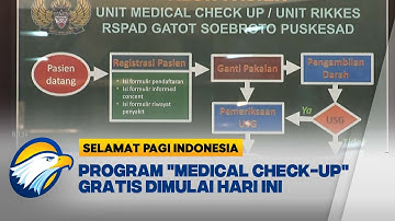 Program "Medical Check-Up" Gratis Dimulai Hari Ini - [SELAMAT PAGI INDONESIA]