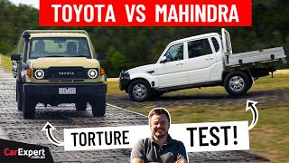 Toyota LandCruiser 70 Series v Mahindra Pikup: It’s DOUBLE the price! The ultimate torture test