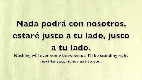 Next To You - Chris Brown feat. Justin Bieber (Translated to Spanish)