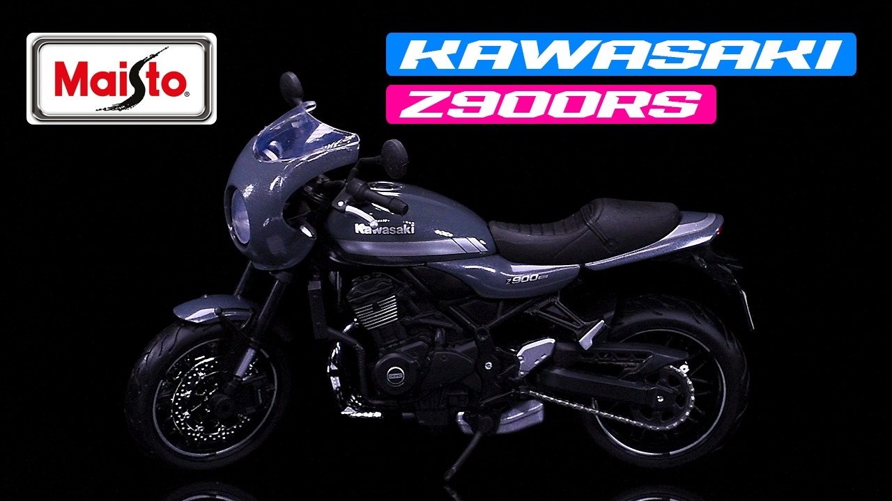 Kawasaki Z900RS Cafe Gray 1/12 Diecast Motorcycle Model Maisto 18989