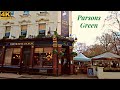 [4K]  London Walk - 🍾  Desirable Parsons Green in Fulham
