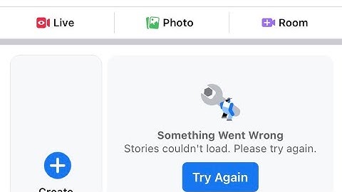 Fix Something went wrong Stories couldn