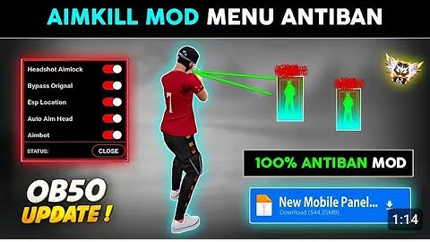 Ob50 Update Free Fire Max Panel Injector Hack Rank Working Auto Headshot Panel Injector