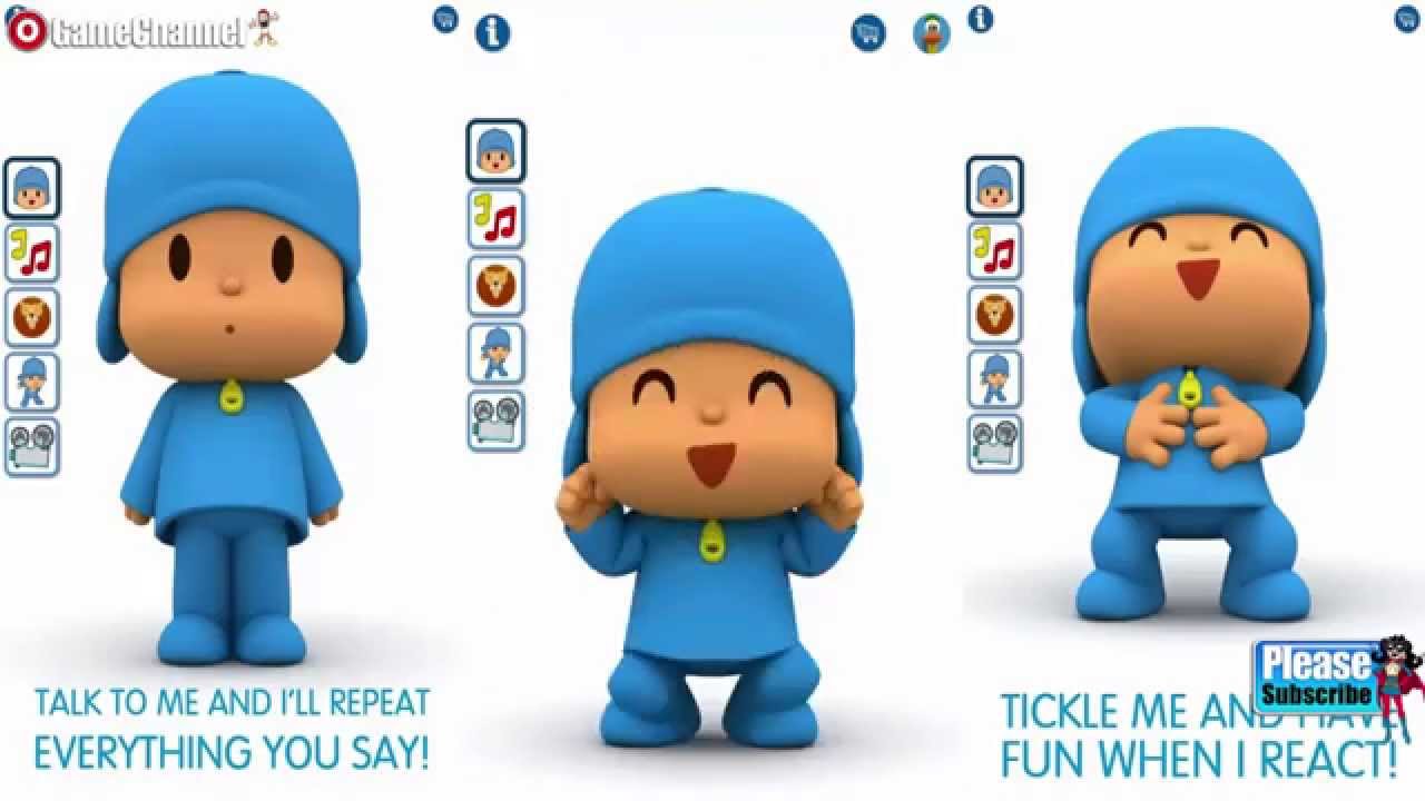 Talking Pocoyo Free Android Ios Free Game Gameplay Video Youtube