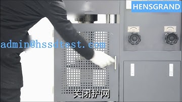 China Factory YES-2000/3000 Digital Display Compression Testing Machine