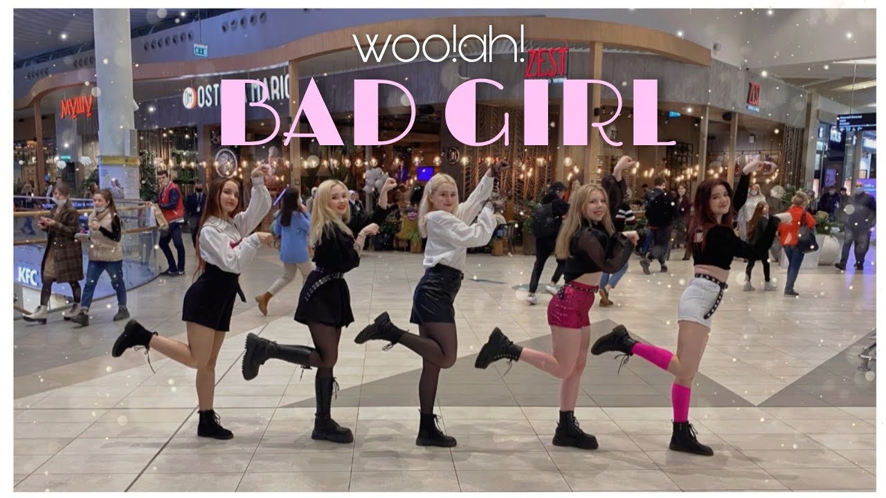 [K-POP IN PUBLIC RUSSIA] woo!ah!(우아!) - Bad Girl ONE TAKE dance cover by BUBBLEGUM