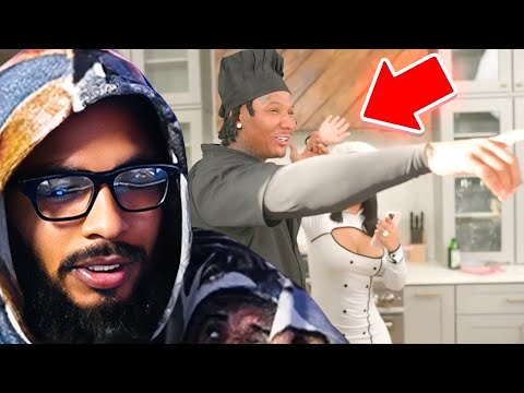 ClarenceNyc Reacts To Ari & MoneyBaggYo Cooking Dinner! Valentines Edition