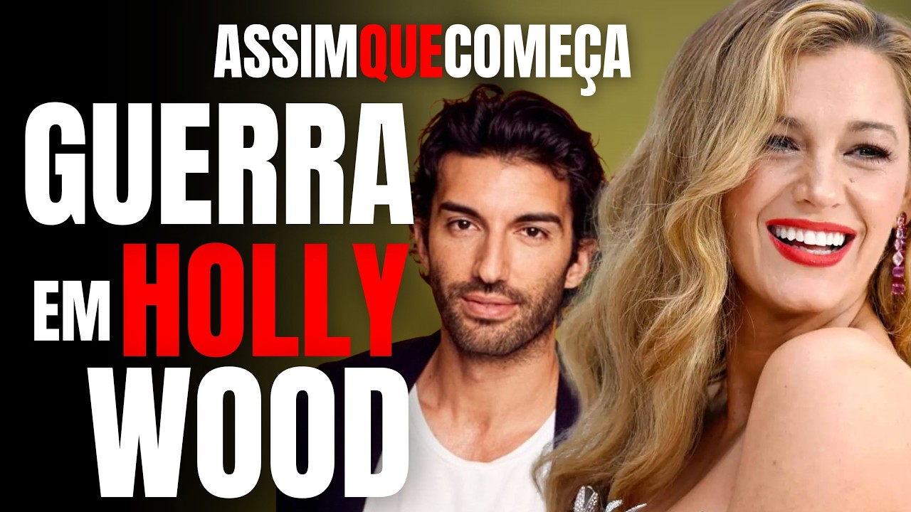 A GUERRA EM HOLLYWOOD - É ASSIM QUE ACABA, O FILME BOMBA E A BRIGA BLAKE LIVELY E JUSTIN BALDONI