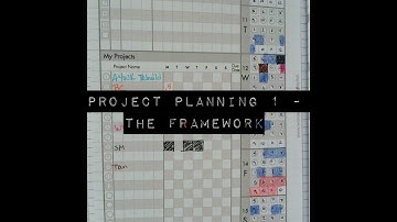 Project Planning 1 - The Framework