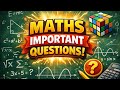 Class 10th Maths V.V.I Questions | Board Exam Special