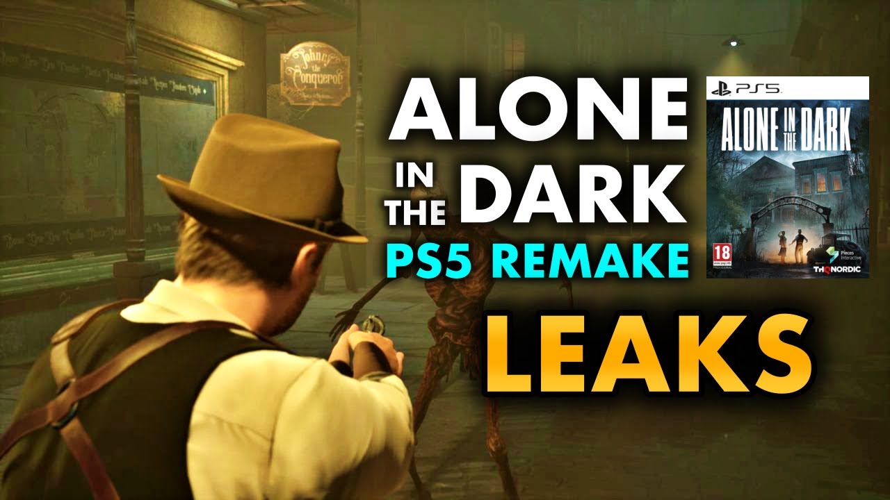 ALONE IN THE DARK PS5 Remake Leaks - PS5 News 