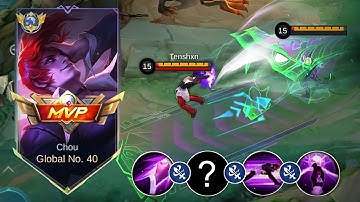 ONLY 0.01% OF CHOU USERS KNOW THIS PERFECT ONE SHOT COMBO TRICK AGAINST META HEROES 🔥🔥