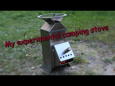 My experimental camping stove