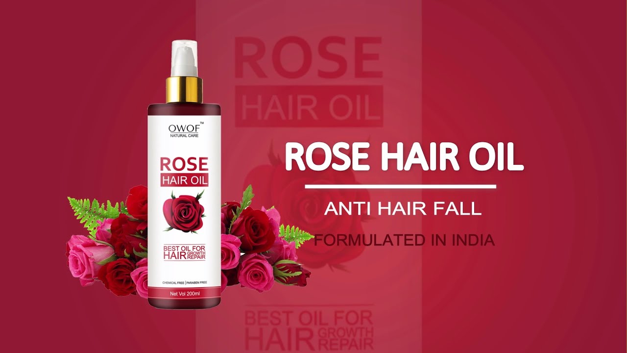 OWOF Rose hair oil 200ml YouTube