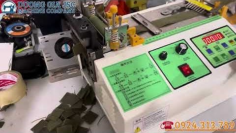 Máy Cắt Băng Gai Bo Góc, Bo Tròn Tự Động