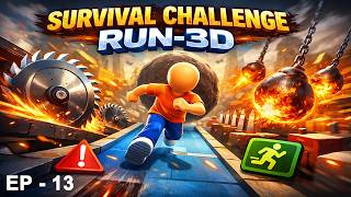 Survival Challenge Run‑3D – Epic Obstacle Escape Adventure - 13 screenshot 2