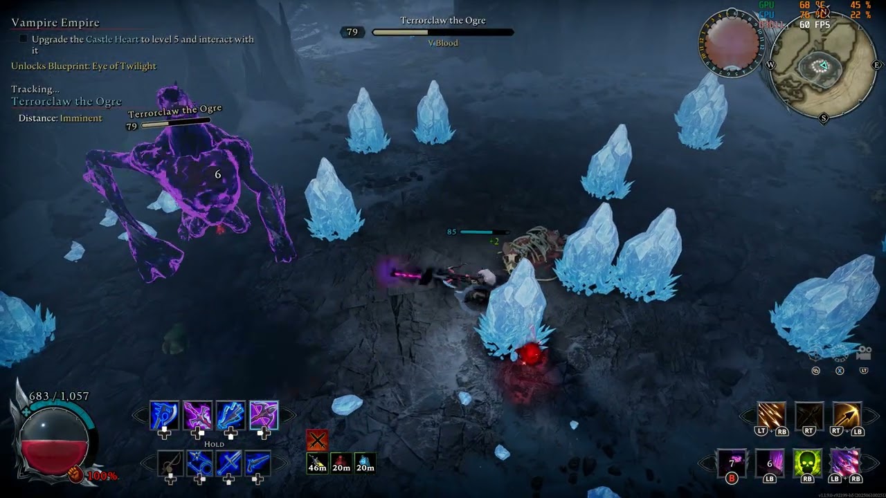 V Rising - Terrorclaw the Ogre - Brutal Difficulty - Solo