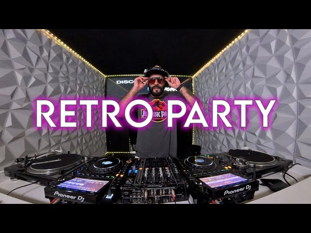 RETRO PARTY (Fiesta retro en ESPAÑOL / 80s, 90s, 00s /  a que te sabes TODAS) | Dj Ricardo Muñoz class=