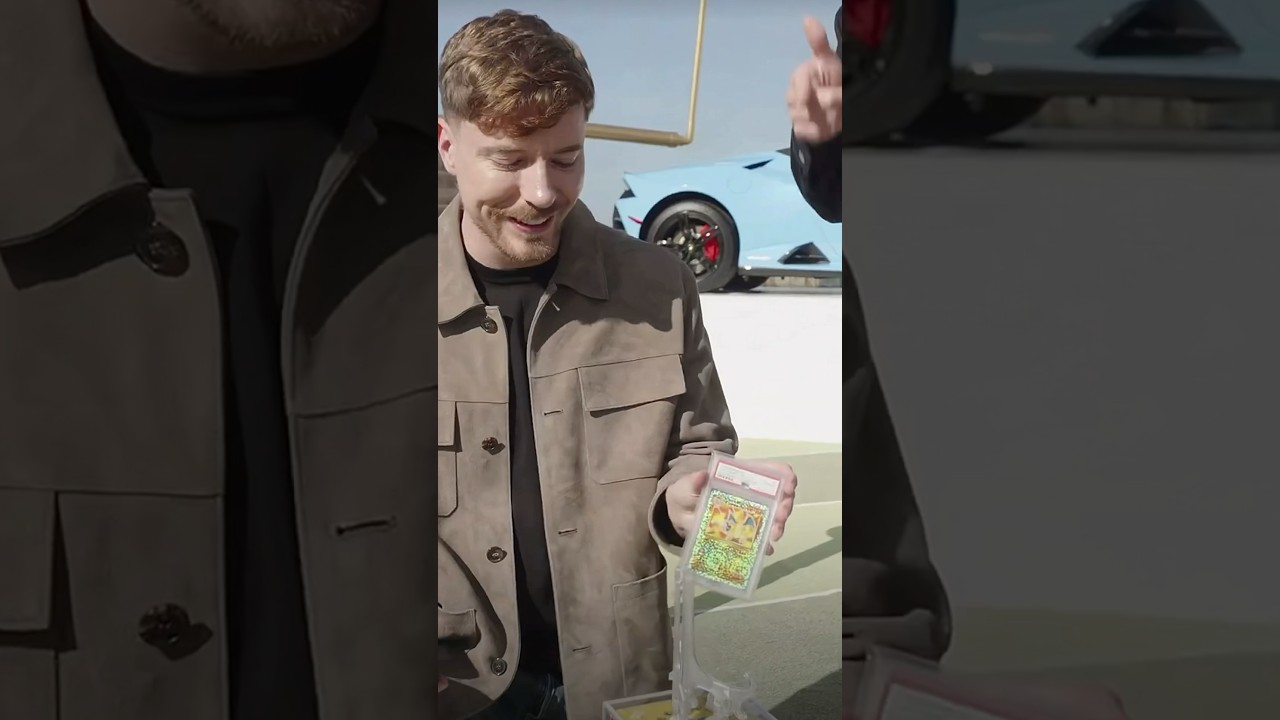 Mr.Beast gave away OUR CARD! 