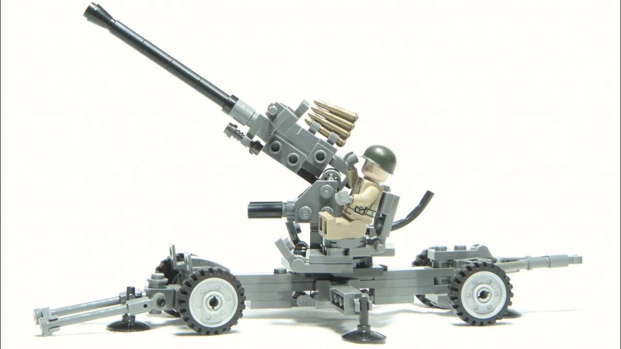 Lego Bofors 40mm Youtube