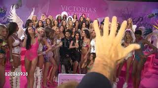 Selena Gomez and The Weeknd at Victoria’s Secret 2015