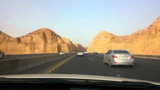 طريق مكه الرياض - هضبه نجد-