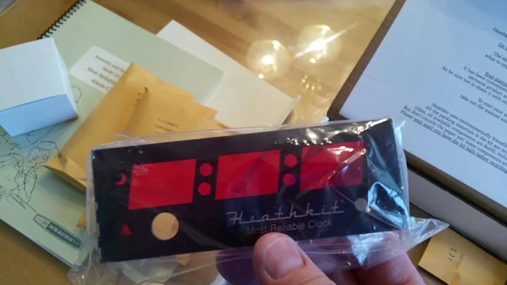 New Heathkit Most Reliable Clock GC-1006