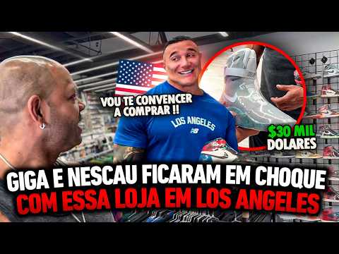 GIGA AND NESCAU DISCOVER SNEAKER HEAVEN IN LOS ANGELES