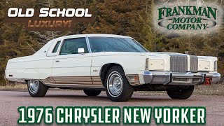 70K Mile 1976 Chrysler New Yorker  Frankman Motor Company  Walk Around & Driving