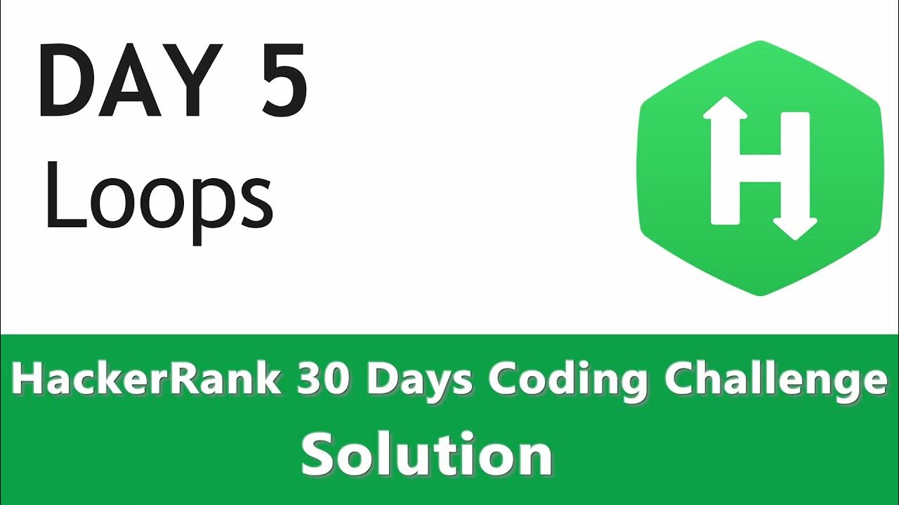 Day 5 - Loops HackerRank Solution Coded in Python - YouTube