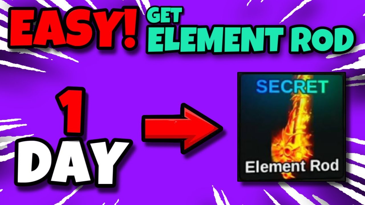 Element Rod How To Get EASY! Element Rod In 1 DAY! - Fish It - YouTube