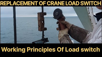 Crane Load Limiter || Load Switch || Load sensor installation procedure || Function of Load device