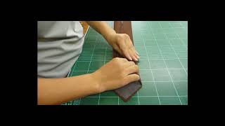 Grenadine 4 Fold Tie Construction