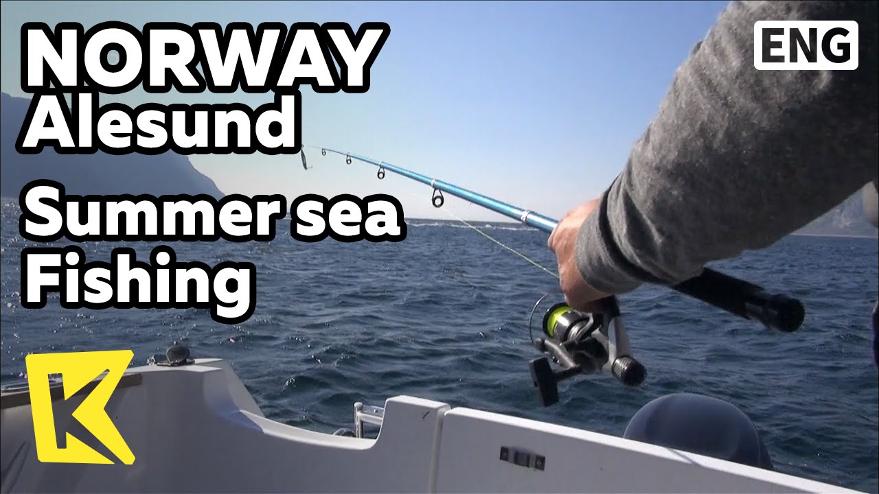 【K】Norway TravelAlesund[노르웨이 여행올레순]노르웨이 여름 바다 낚시/Boat/Sea/Lure/Fishing YouTube