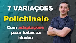 7 Tipo de polichinelos com variações e adaptações para pessoas de todas as idades treinarem.
