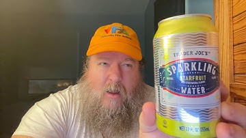 TRADER JOES STARFRUIT SPARKLING WATER