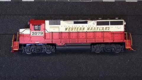 Atlas GP35 Digitrax SDXH166D DCC install