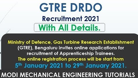 DRDO New Recruitment 2021 | No Fee | No Exam | Direct Interview | Latest Job update | DRDO नई भर्ती