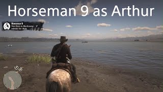 Red Dead Redemption 2 Horseman 9 as Arthur