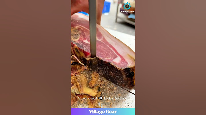 Meat Saw GO BRRR! 😂This Cured Ham is Getting a Haircut! #meatlover #butchershop #foodtiktok #hungry
